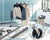 Heavy-Duty Clothes Garment Rack with Wheels – Extendable and Adjustable Clothing Rack for Home, Business