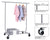 Steel Clothes Rack Garment Rack