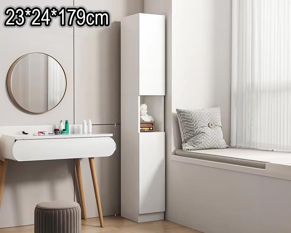 Slim 5-Tier Storage Cabinet – Waterproof Bathroom Shelf & Bookshelf for Small Spaces (NZ)