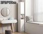 Slim 5-Tier Storage Cabinet - Waterproof Bathroom Shelf & Bookshelf for Small Spaces (NZ)