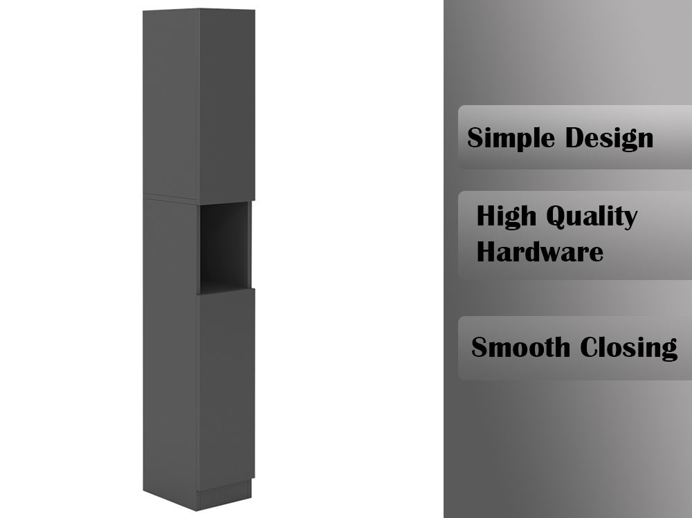 Multi-Layer Storage Utility Cabinet Bathroom Tower Cabinet