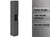 Multi-Layer Storage Utility Cabinet Bathroom Tower Cabinet