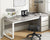 Office Desk with Drawers and Storage Rack – Modern and Versatile