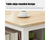 Office Desk with Drawers and Storage Rack – Modern and Versatile