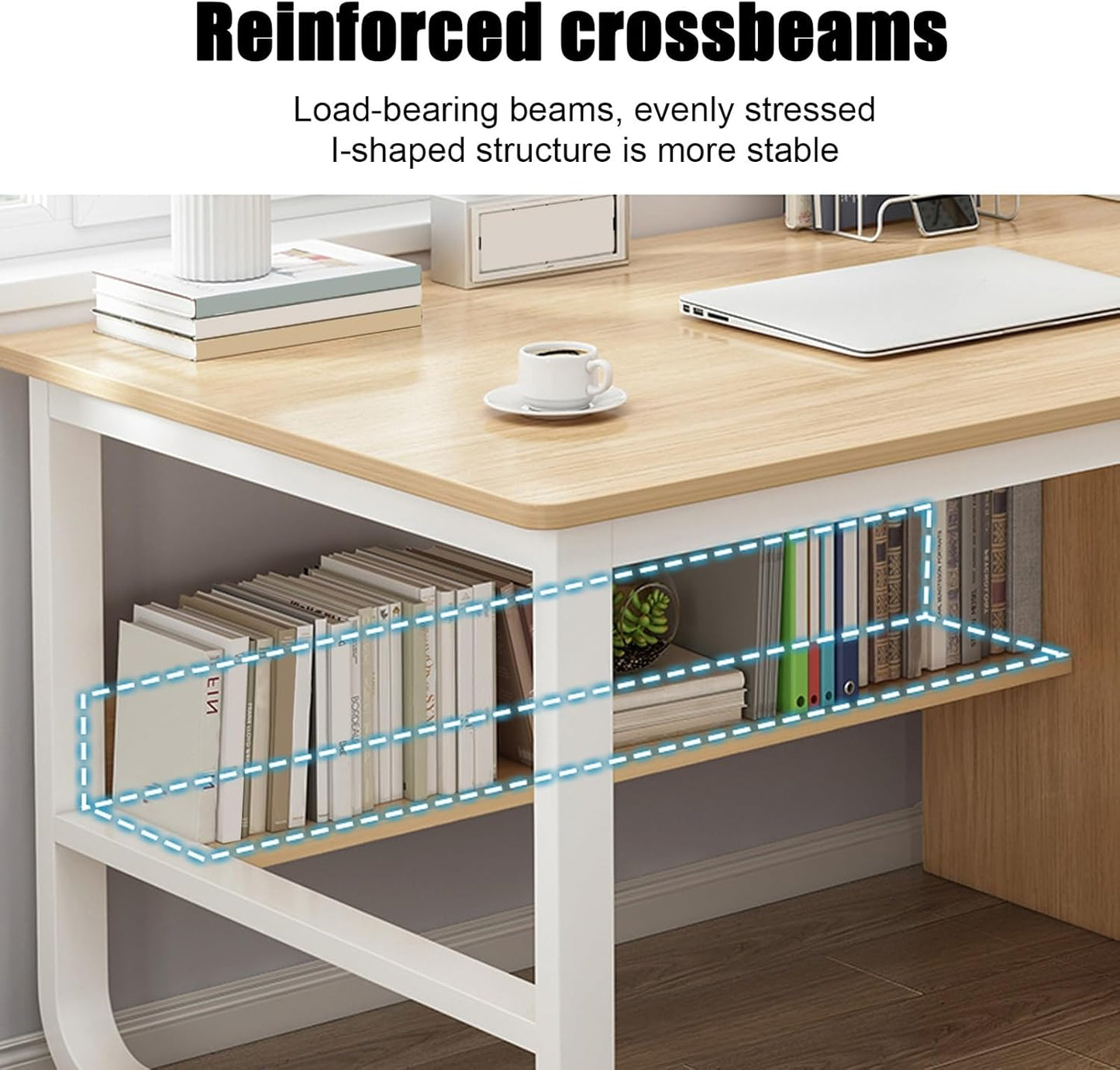 Stylish Computer Desk with Drawers