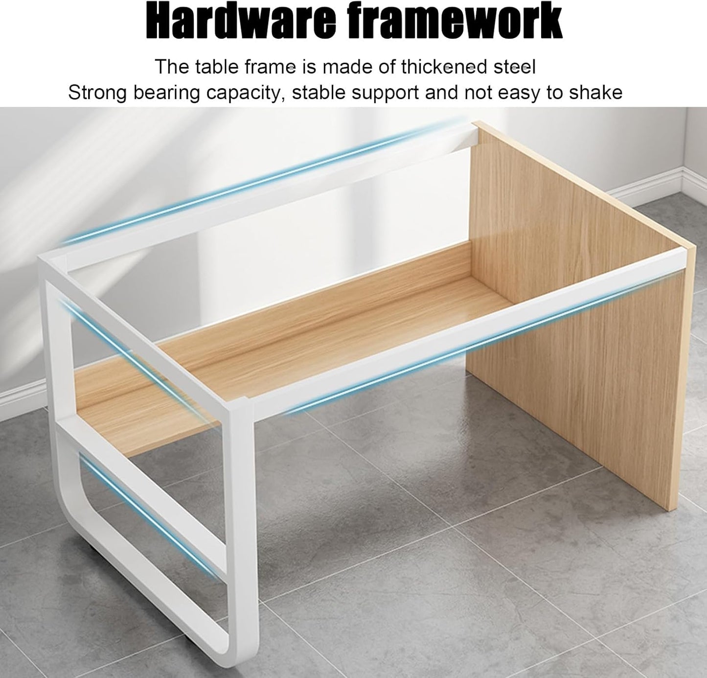 Stylish Computer Desk with Drawers