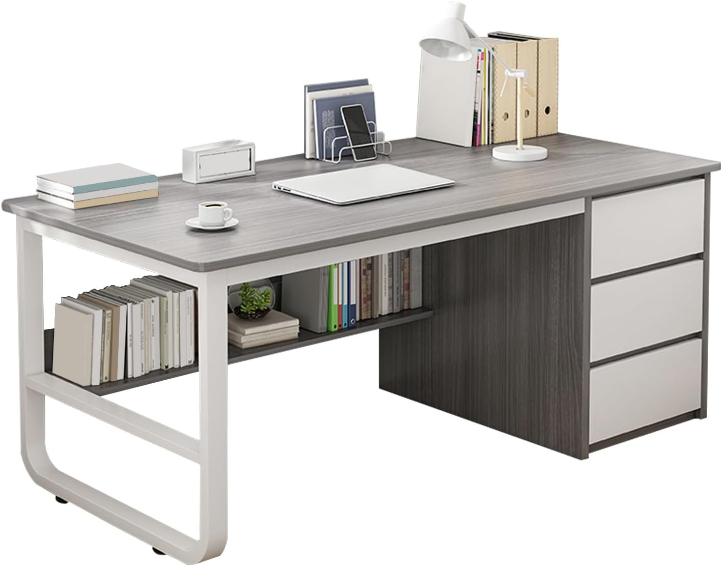 Stylish Computer Desk with Drawers