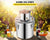 5 Gal (21L) Stainless Steel Alcohol Distiller with Copper Coil – Home Brewing Kit for DIY Whiskey, Wine, and Brandy Production