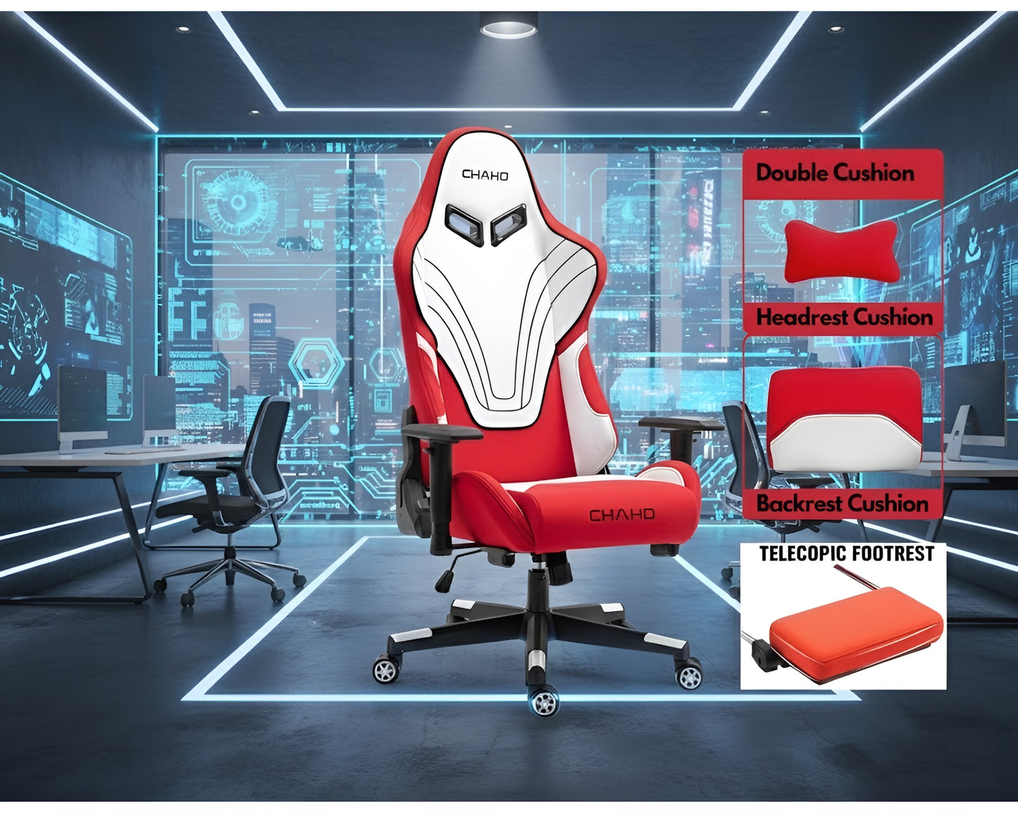 Gaming Chair Ergonomic Video Game Chair