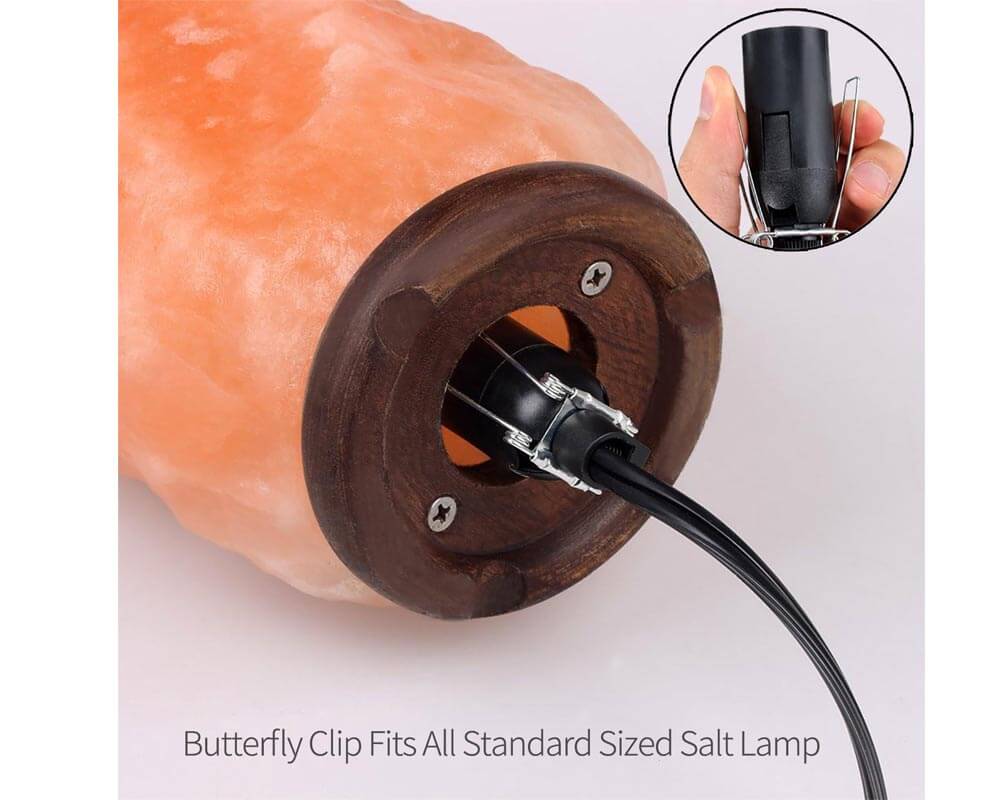 SALT LAMP CORD WITH DIMMER CONTROL
