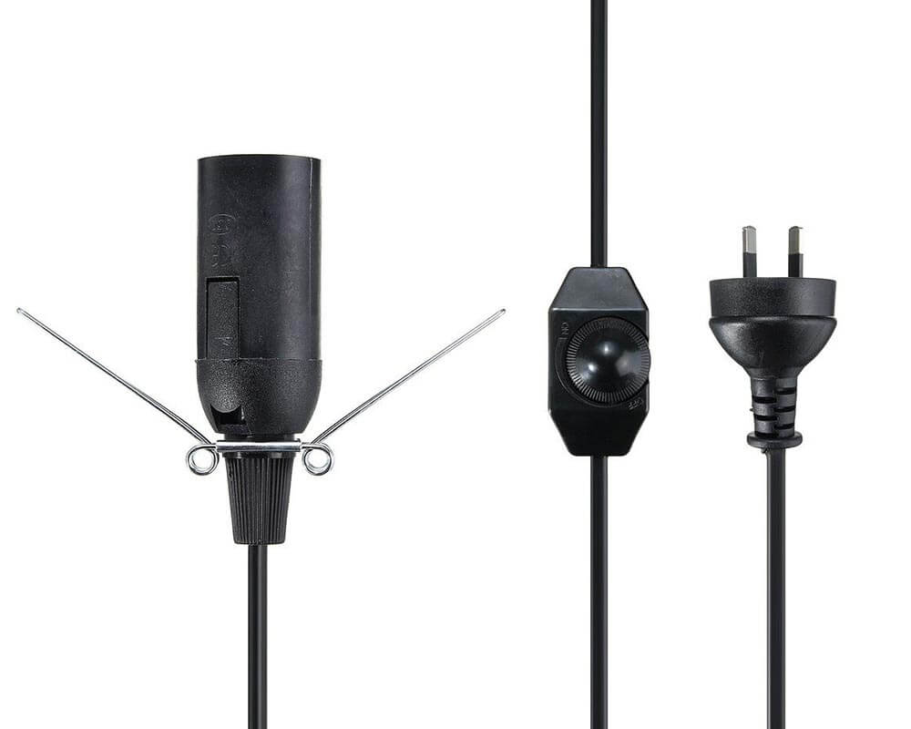 SALT LAMP CORD WITH DIMMER CONTROL