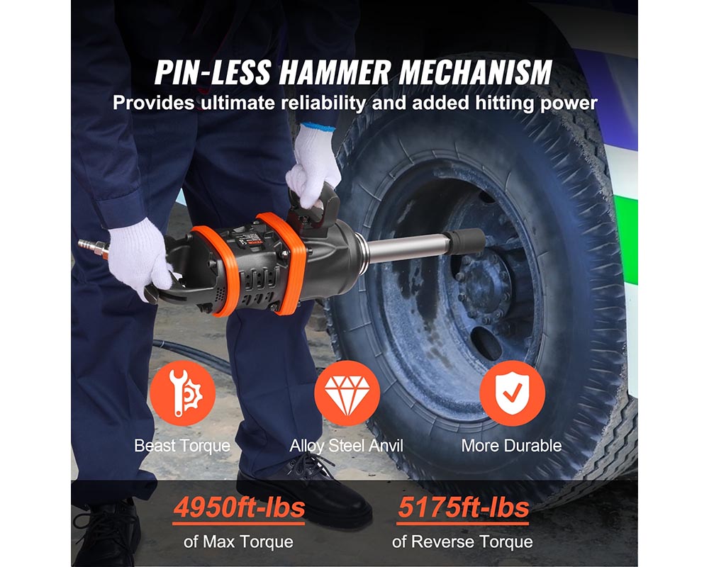 3000 RPM Air Impact Wrench