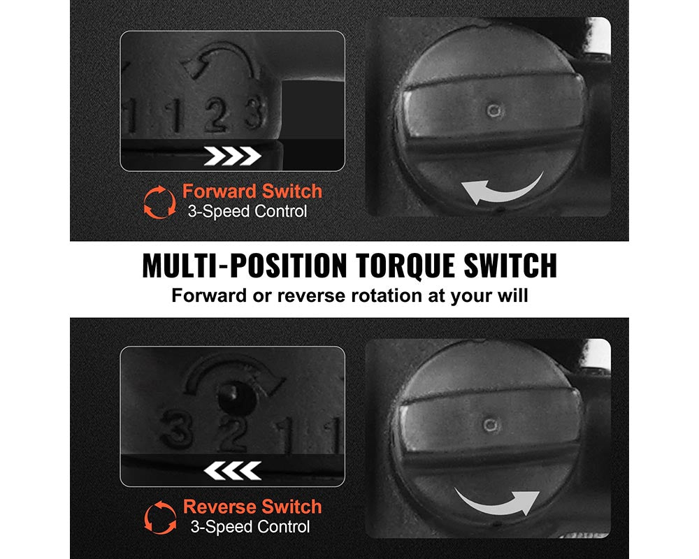3000 RPM Air Impact Wrench