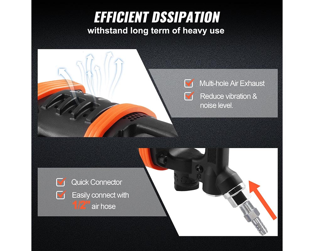 3000 RPM Air Impact Wrench