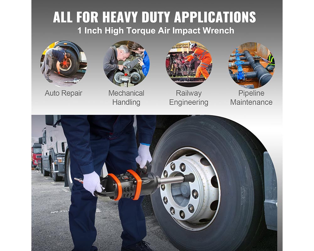 3000 RPM Air Impact Wrench