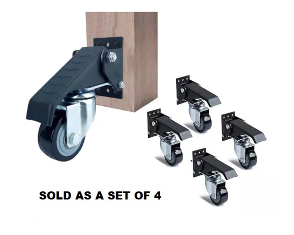 Workbench Caster Wheels Trolley Wheels 4 Pcs