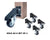Workbench Caster Wheels Trolley Wheels 4 Pcs