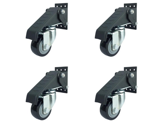 Workbench Caster Wheels Trolley Wheels 4 Pcs