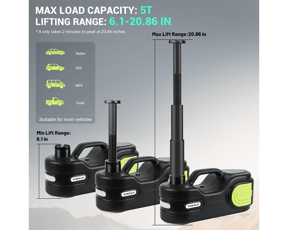 5T 12V Hydraulic Tire Jack
