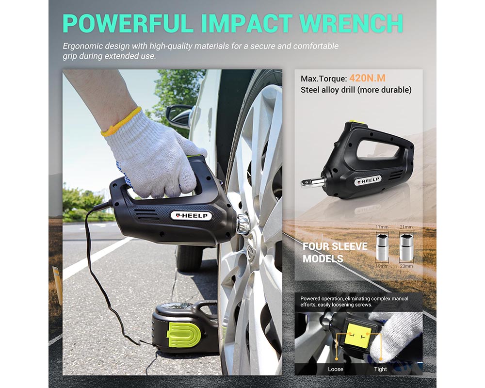 5T 12V Hydraulic Tire Jack