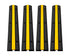 1 Channel Cable Protector Solid Ramp 4 Pack