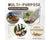 Folding Camping Table with storage