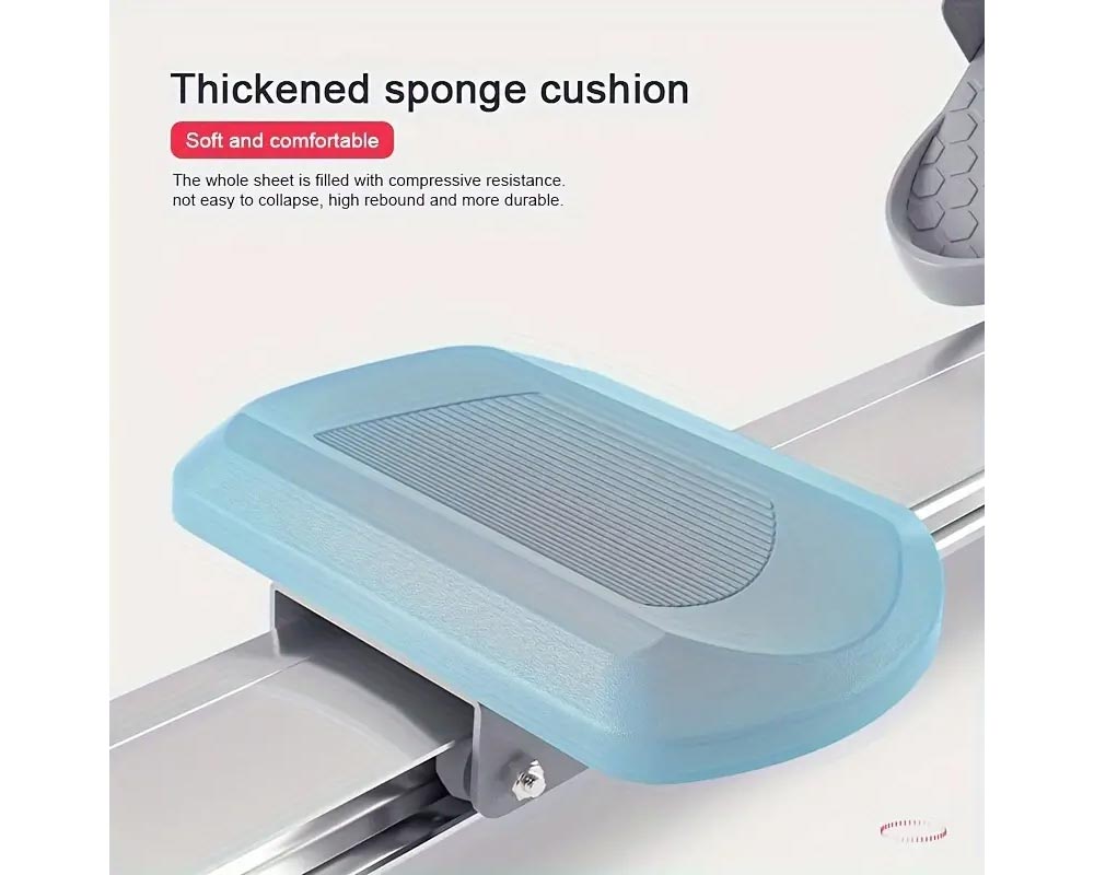 Rowing Machine Fitness Machine – Full Body Workout with Magnetic Resistance and Digital LCD Monitor