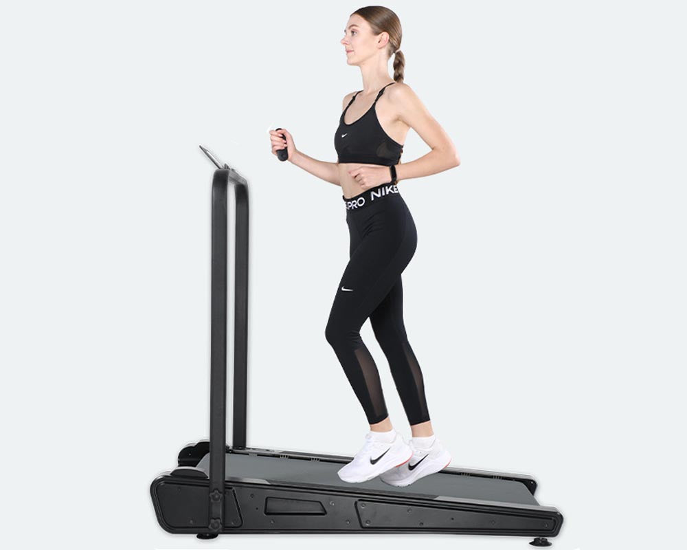 Compact Fitness Treadmill Machine for Home and Office Use