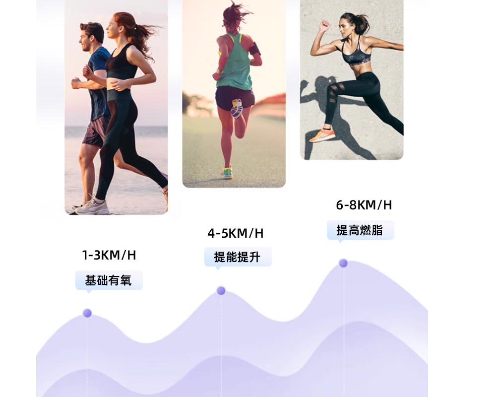 Compact Fitness Treadmill Machine for Home and Office Use