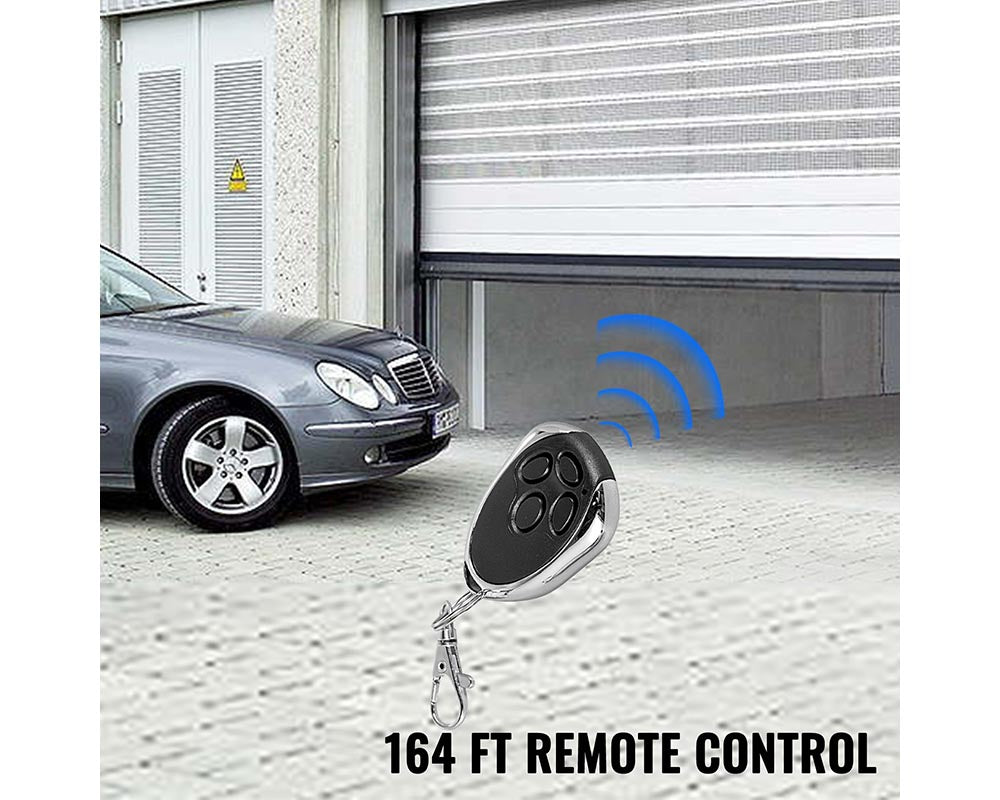 Garage Roller Door Opener - 800N Lift Force, 164ft Remote Control, 230V Electric Roller Gate Opener