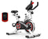 Indoor Cycling Bike – Belt Drive Magnetic Resistance Exercise Bike with LCD Monitor, Adjustable Resistance & Ergonomic Comfort