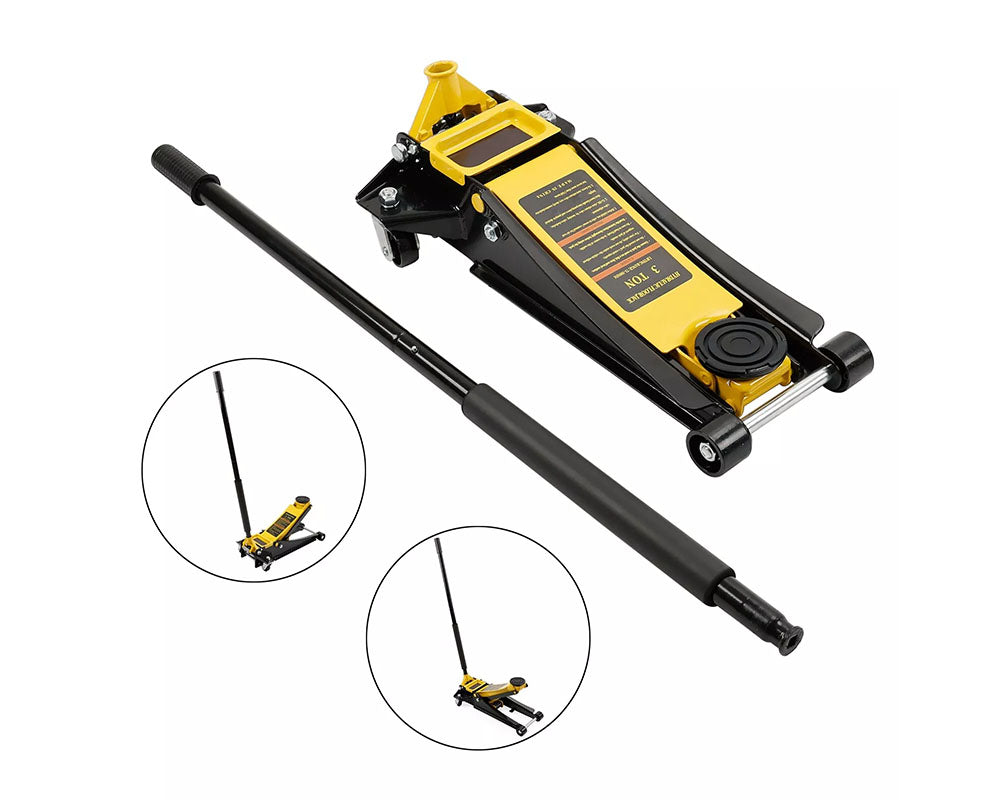 3 Tonne Jack for Garage Use – Hydraulic 3 Tonne Jack with Dual Pump & Quick Lift Design
