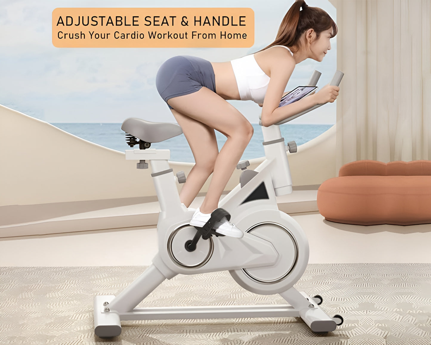 Exercise Bike for Home Gym Spinning Bicycle