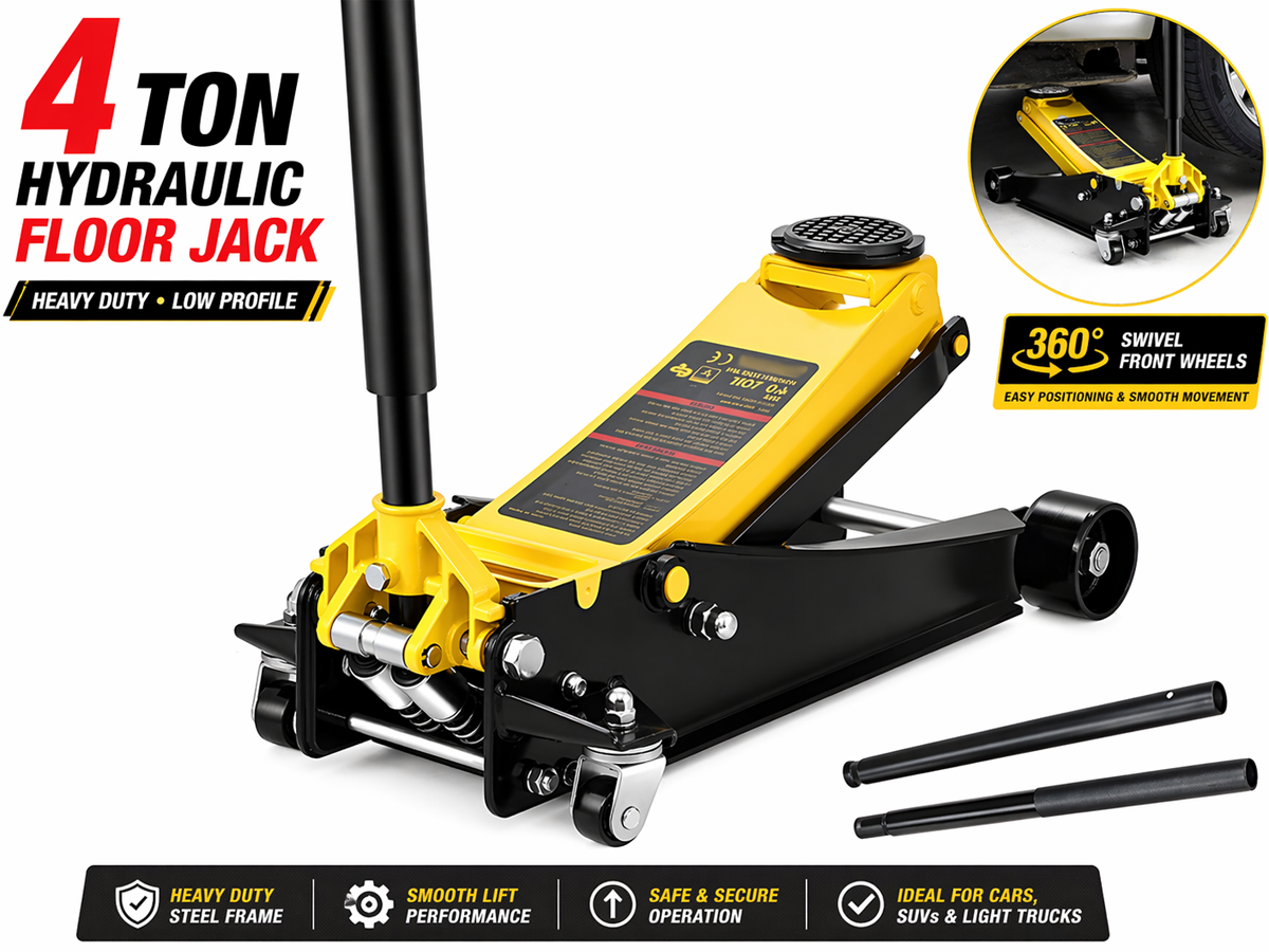 Heavy-Duty 4 Ton Hydraulic Floor Jack