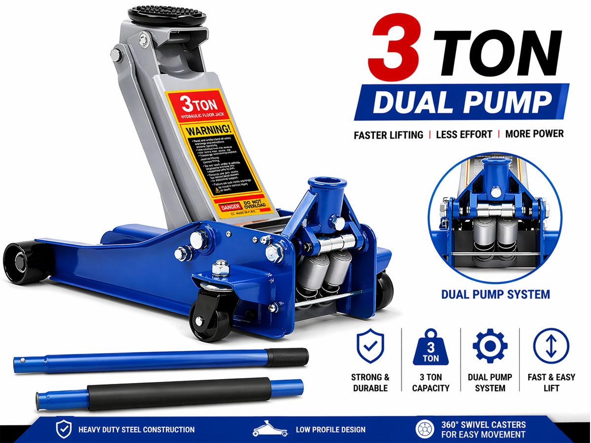 3T Hydraulic Jack