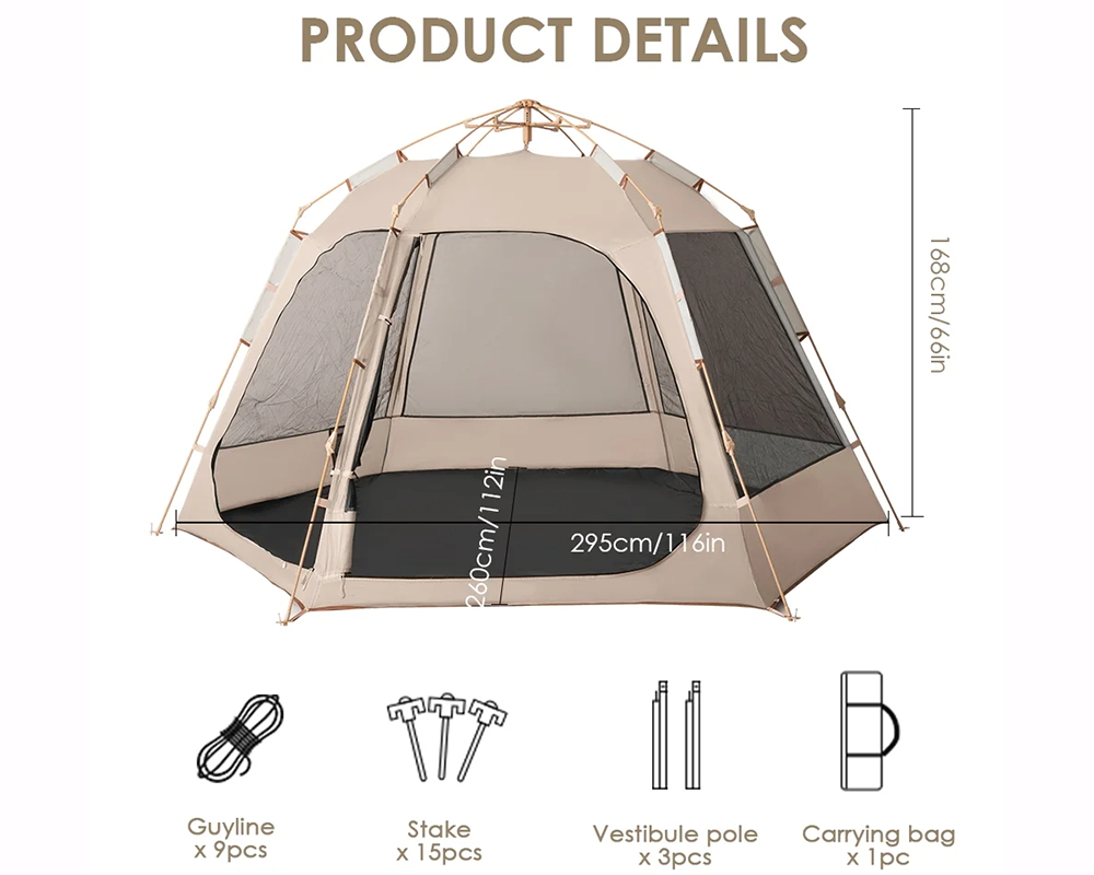 Camping Tent 5 to 8 People