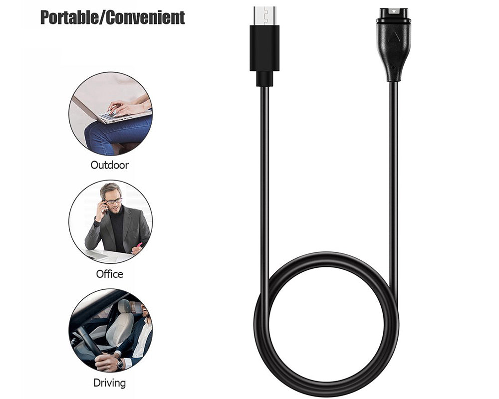 Replacement Type C Garmin Watch Charger Cable