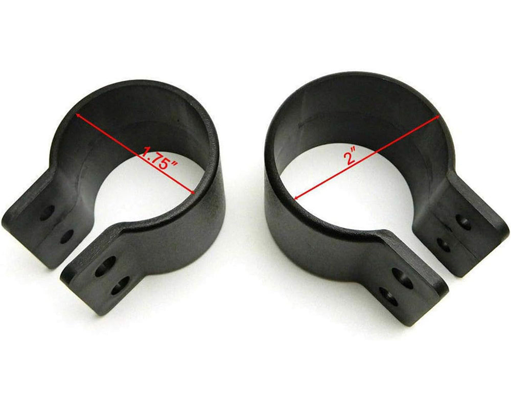 Offroad UTV Side Mirror Kit - Adjustable Rear View Mirrors for UTV, ATV, and Off-Road Vehicles