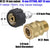 8Pcs High Pressure Cleaning Machine Adapters Quick Coupling Kit