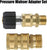 8Pcs High Pressure Cleaning Machine Adapters Quick Coupling Kit