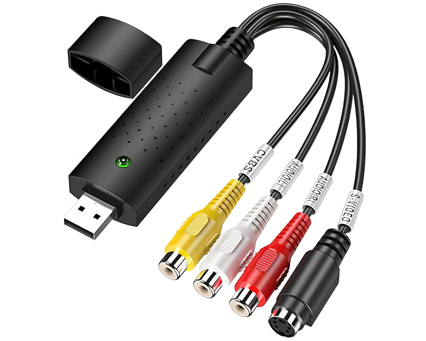 Audio Video Grabber USB 2.0 - Plug & Play Converter