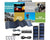 Portable Foldable Solar Panel - 40W Power Station for Outdoor Adventures Solar Panel Charger Kit