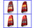 Right Car Tail Light Rear Brake Lamp Signal Light for Toyota Hiace