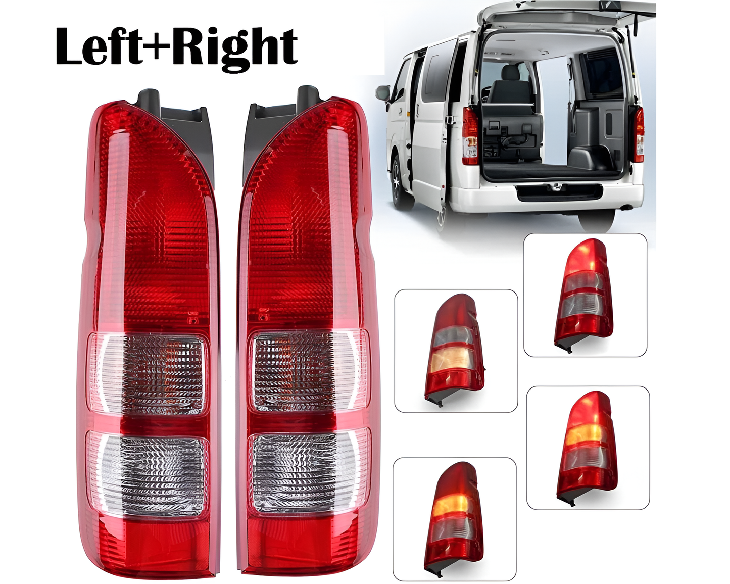 Aftermarket Toyota Hiace Tail Lights