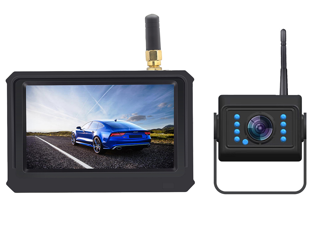 Wireless Reversing Camera System – 4.3” HD Display, Night Vision & IP69 Waterproof
