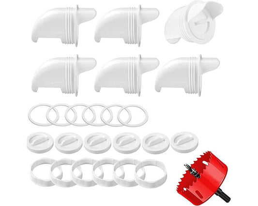 DIY Chicken Feeder Kit - No Waste, Automatic Gravity Feeder for Poultry