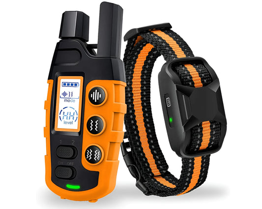 Dog Training Collar with Remote - 3300Ft Range, Rechargeable, Waterproof, and 3 Training Modes