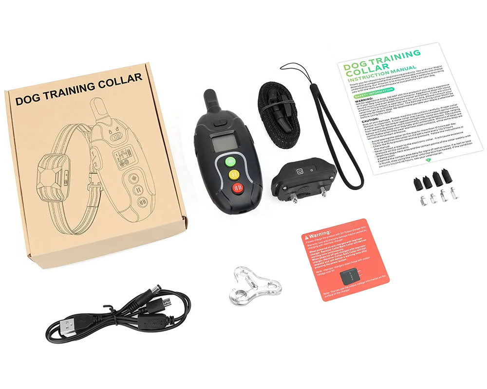 Dog Anti Barking Device with Security Lock & Rechargeable Collar – Safe, Waterproof, and Effective