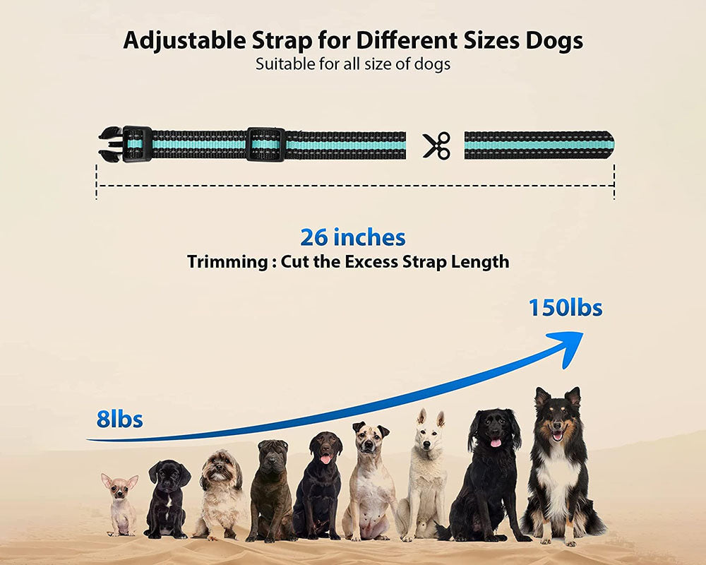Dog Anti Barking Device with Security Lock & Rechargeable Collar – Safe, Waterproof, and Effective