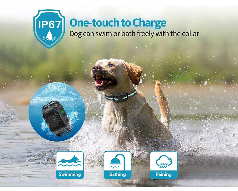 Dog Anti Barking Device with Security Lock & Rechargeable Collar – Safe, Waterproof, and Effective